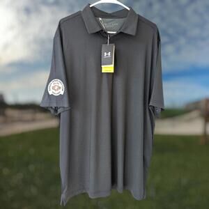 New Azelea Sands Golf Club Under Armour Loose Fit Men's XL Polo Shirt nwt UPF 50